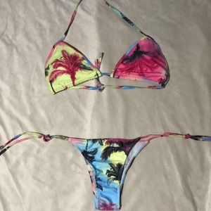 Two piece bathing suit